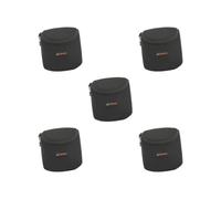 5 set di 3 pezzi borsa strumenti accessori nylon sacchetto per clarinetto bocchino 3 tromba sacchetto