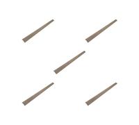 5 set di 4/4 tastiera per violoncello riparazione legno tastiera violoncello per violoncellista professionale fai da te rotonda, 58 x 6,2 x 2 cm
