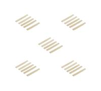 5 set di 5 selle scanalate in osso di bestiame per chitarra di ricambio per strumenti a corda