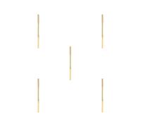 5 set di accessori per riparazione tubo tromba fischietto durevole accessorio per tubo vocale 220 x 12 mm 70 x 12 mm, cerchio a bocca lunga