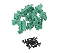 5 set di adattatori di montaggio PCB DRG-01 per guida DIN 35 utilizzati nell'integrazione di sistemi di controllo e negli edifici di armadi