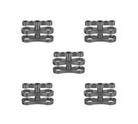 5 set di Alluminio Standard 1 "Ball Clamp per Subacquea Diving Light Arm System nero, 7 x 4,5 cm