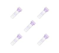5 set di applicatori per olio per capelli, strumenti permanenti, pettine, applicatore, bottiglia, per saloni di casa, viola, 17,1 x 6,4 x 4,6 cm