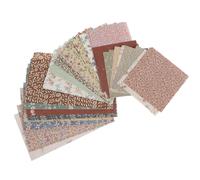 5 set di carta da stampa floreale diario materiale fai -da -te carta manuale