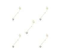 5 set di clip in metallo per spartiti musicali, supporto professionale portatile per clarinetto e lira