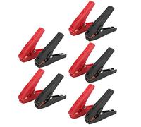 5 Set di clip isolate Morsetto di prova elettrico ad alta precisione con serraggio forte per filo di prova sperimentale Materiale ABS portatile
