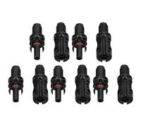 5 Set di Connettori Solari di Alta qualità per Collegare in Modo Efficiente i Pannelli Solari per Uso Esterno (PV-15BMC (1500 V))