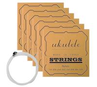5 set di corde per ukulele, di riparazione, corde universali per ukulele, set di corde per ukulele, per principianti, amanti della musica, hobbisti, dilettanti, concerti, festival musicali