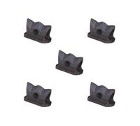 5 set di Erhu String Bridge leggero Erhu String Code per lettore musicale accessori ebano, 16,2 x 8,6 x 10 mm