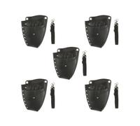 5 set di forbici da parrucchiere, borsa porta attrezzi per parrucchiere, custodia + cintura