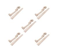 5 set di legno d'acero violino collo con tastiera per 4/4 violino full size parti fai da te