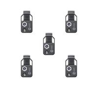 5 set di lenti per microscopio con filtro CPL portatile macro mini per la maggior parte degli smartphone, finestre nere