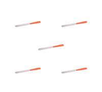 5 set di lime per liutaio per coronare i tasti della chitarra, in acciaio inox, piccolo e doppio tagliente