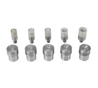 5 Set di Matrici per Rivetti un Doppio Cappuccio (5 Mm / 6 Mm / 8 Mm / 10 M1691