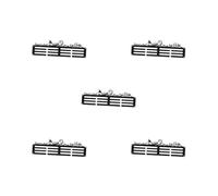 5 set di medaglie da parete organizer in ferro da parete per medaglie da corsa, espositore per medaglie, per calcio, stile B