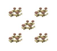5 set di mini piroli per accordatura classica per chitarra ukulele, meccaniche con viti