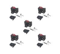 5 set di morsetti a sgancio rapido per fotocamera DSLR Digital Camera Two Bit Quick Mount