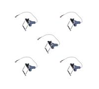 5 set di pickup piezoelettrico a contatto trasduttore pickup per chitarre acustiche banjo basso