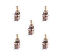 5 set di Potentionmeter Push Pull Potentionmeter Chitarra Elettrica Volume Oro A250K 50x24x17 mm