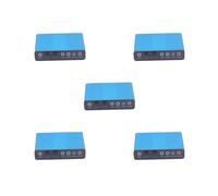 5 set di schede audio esterne USB 5.1 audio surround audio ottico scheda audio, blu