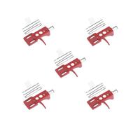 5 set di supporto per giradischi in metallo per fonografi professionali