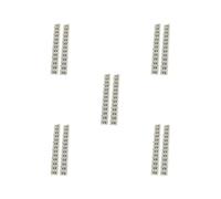 5 set di tasti in silicone professionali di ricambio per pianoforte elettronico tipo B