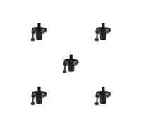 5 set Drum Hi-hat Piatto Stand Holder Portatile Rimovibile Professionale Percussione Strumento Tamburi Staffa Rack Parti Accessori