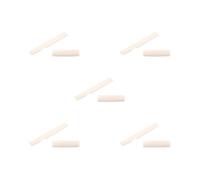 5 set Fresh Cattle Bone Bridge sella e dado scanalato per chitarra acustica a 6 corde