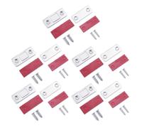 5 Set Invisibile Serratura Armadietto per Chiusura Closet Ganci Easy Installatio