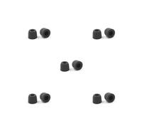 5 set KZ 1 paio di auricolari auricolari morbidi e confortevoli in schiuma elastica spessa pad universale portatile mini boccioli di ricambio nero