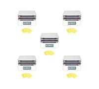 5 Set Mini Piastra Calda Preriscaldamento Stazione Strumento Portatile 65W Stazione Riscaldatore di Saldatura con 3 Spugna