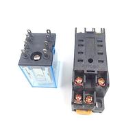 5 set MY2P HH52P MY2NJ bobina relè generale DPDT micro mini interruttore elettromagnetico con base presa CA 110 V 220 CC 12 24(AC 220V)