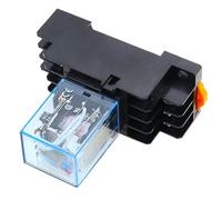 5 set MY4NJ Bobina AC12V AC24V DC12V DC24V 36V AC110V AC220V HH54P 5A Relè elettromagnetico in miniatura for uso generale con base(DC,110V)