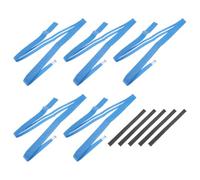 5 Set Nastro Overgrip in Pu, Controllo Migliorato | Protegge i Manici, Design Semplice Monocolore, per Giochi la Palla All'aperto, Adatto anche Impugnature