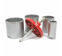 5 set parziale di seghe a corona di diamanti per ceramica - piastrelle