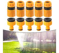 5 Set per giardino Tubo Rubinetto Adattatore 1/2 & 3/4 per bsp Acqua Connettore