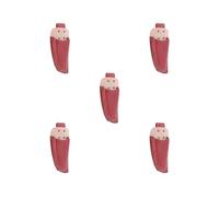 5 set professionale da potatura da giardino sacchetto sacchetto porta cintura rosso