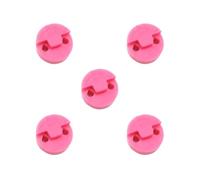 5 set professionale in gomma violino violino sordine silenziatore rosa