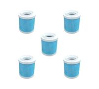 5 set purificatore d'aria ionizzatore purificatore d'aria purificare aria auto cruscotto camera da letto filtro bagno, 60 x 60 x 131,8 mm