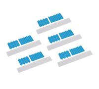 5 Set Set di Sostituzione dello Schermo Privacy, Strisce Adesive per Filtro Privacy e Linguette di Supporto in Plastica per Montaggio Scorrevole per Computer Strisce Privacy