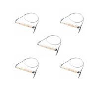 5 set sotto sella trasduttore pickup piezoelettrico per 4 corde chitarra acustica basso parti