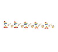 5 Set Spilla Arcobaleno Smalto Spille Perni Per Uomo Spilla Per Giacca Pin Del Cuore Spilla Dell'orgoglio Perno Zaini Pin Di Zaino Spettatura Di Autostima Lega Di Zinco 4 Pezzi*5