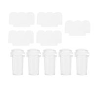 5 Set Strumento per Stamping Unghie Manicure in Silicone e Plastico | Nail Art Diy, Design Rapido e Pattern Unici, Uso in Salone Professionale o Fai da Te