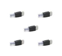 5 set USB a rete adattatore casa cablata telecamera Internet Converter testa di cristallo router Ethernet presa di conversione connettore trasformatore