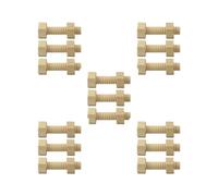 5 set Vite Dado Assemblaggio Giocattolo Montessori Hands-On Abilità Puzzle Accs per la Casa, Stile 2