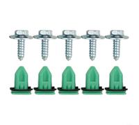 5 Set Viti e Tasselli per Copertura per altoparlante 5 Set Viti | Acciaio e plastica robusta, resistenza , durata nel per tempo, finitura per verde e argento