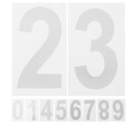 5 Sets Adesivi Numeri Adesivo Riflettente Per Il Numero Autoadesivi