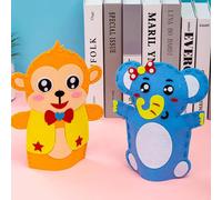 5 Sets Burattini Per Bambini Marionette Da Dita Puppet Dito Giocattoli