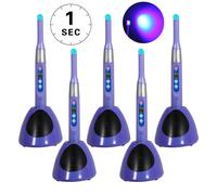 5 Sets Dentale 10W Wireless iLed 1 second LED Lampada fotopolimerizzante 2300 mW