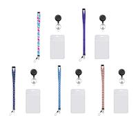 5 Sets Porta Carta Identita Trasparente Portatessere Della D'identità